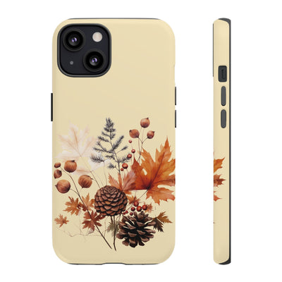 Fall Leaves Foliage Cute Phone Case for, Samsung Galaxy S24, S23, S22, S21, IPhone 16 Case | Iphone 15, Iphone 14, IPhone 13 Case Mom Dad Gift