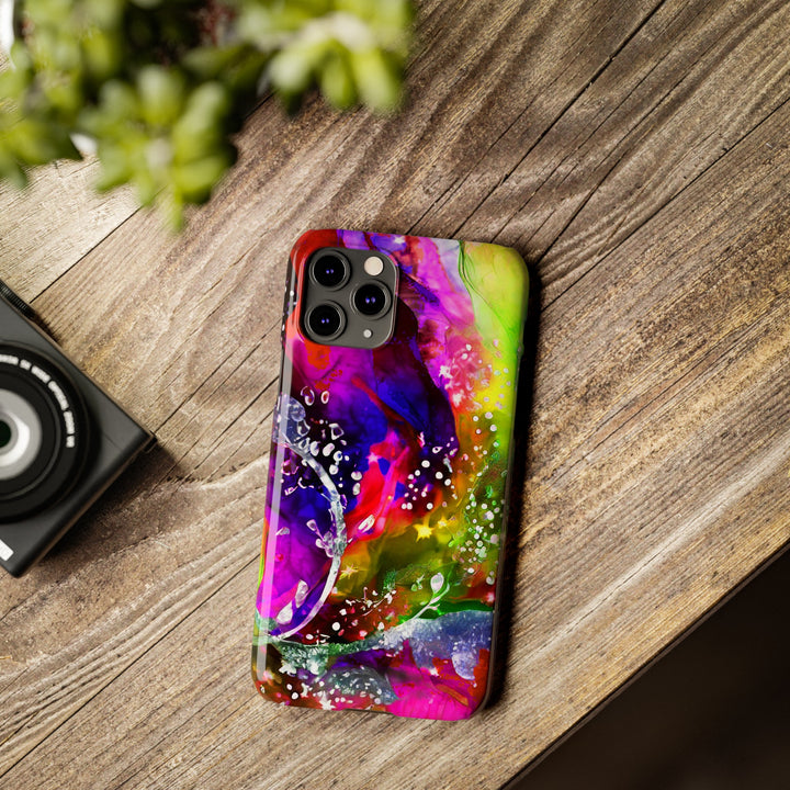 Slim Cute Phone Cases for Iphone | iPhone 15 Case | iPhone 15 Pro Max Case, Iphone 14, Iphone 14 Pro Max, Iphone 13, Summer Marble Feast - Studio40ParkLane