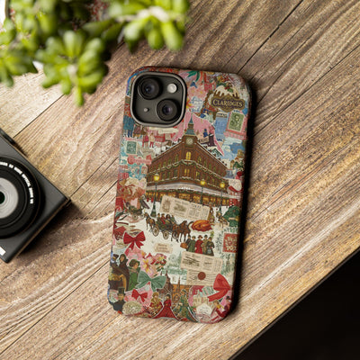 Aesthetic Tough London Coquette Collage Premium Phone Case - For iPhone 17 Pro Max iPhone 16 Pro iPhone 15 Iphone 14 Plus 13 Pro 12 11 10 XR - Studio40ParkLane