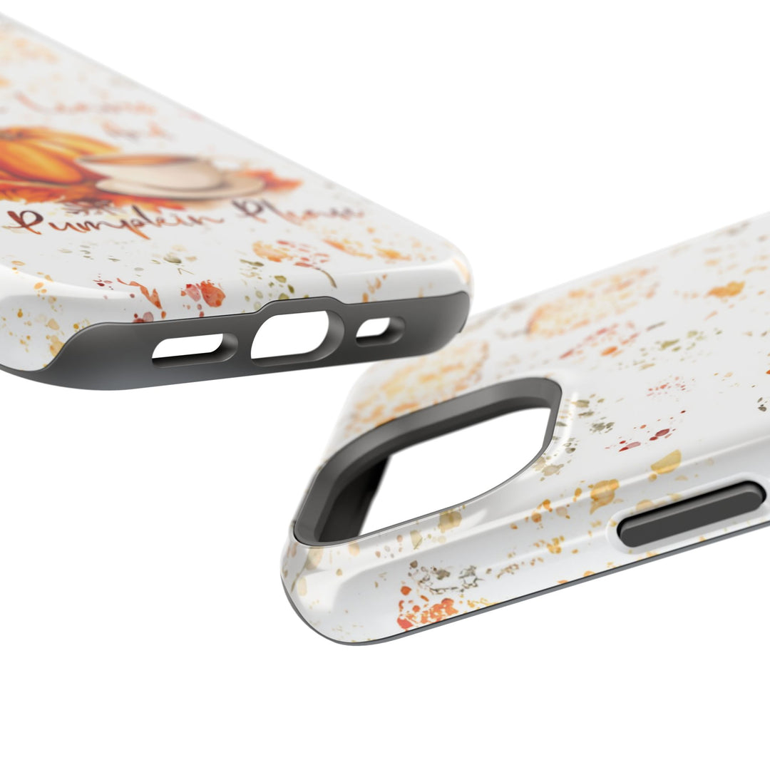 Fall Leaves Pumpkins Tough Magsafe Cute Phone Cases for Iphone | iPhone 15 Case | iPhone 15 Pro Max Case, Iphone 14, Iphone 14 13 12 11 10 9 8 7 - Studio40ParkLane