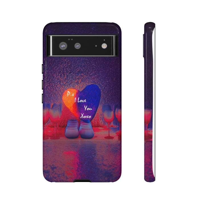 Cute Samsung Case | Cool Iphone Case | PS I love You - Heart, Samsung S24, S23, S22, S21, IPhone 15 Case | Iphone 14 Case, Iphone 13 Case - Studio40ParkLane