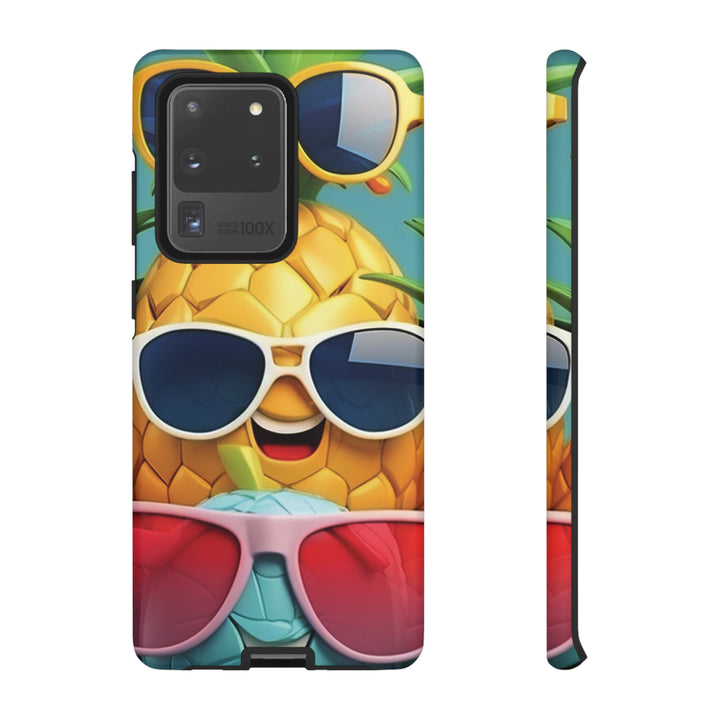 Cute Samsung Phone Case | Aesthetic Samsung Phone Case | Galaxy S23, S22, S21, S20 | Summer Pineapple Fruit, Protective Phone Case - Studio40ParkLane