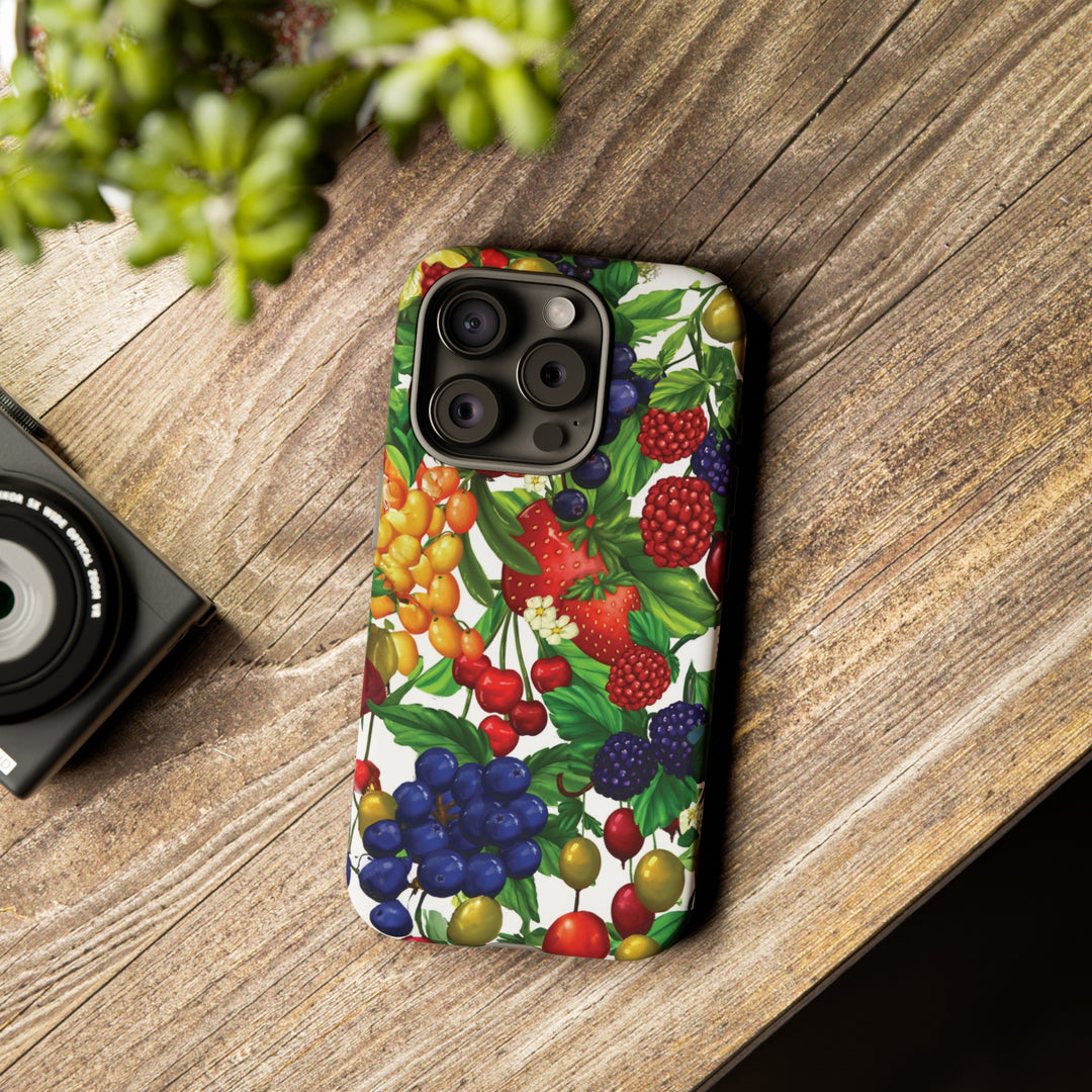 Cute Samsung Case | Cool Iphone Case | Summer Mixed Fruit, Samsung S24, S23, S22, S21, IPhone 15 Case | Iphone 14 Case, Iphone 13 Case - Studio40ParkLane