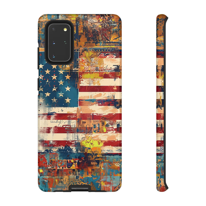 Impact Resistant, American Flag, Cute Phone Cases for Samsung S24, S23, S22, S21, IPhone 15 pro Iphone 14 pro Iphone 13 IPhone 12 Iphone 11 - Studio40ParkLane