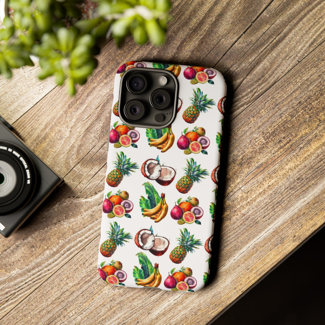 Cute Samsung Case | Cool Iphone Case | Tropical Summer Fruit, Samsung S24, S23, S22, S21, IPhone 15 Case | Iphone 14 Case, Iphone 13 Case - Studio40ParkLane