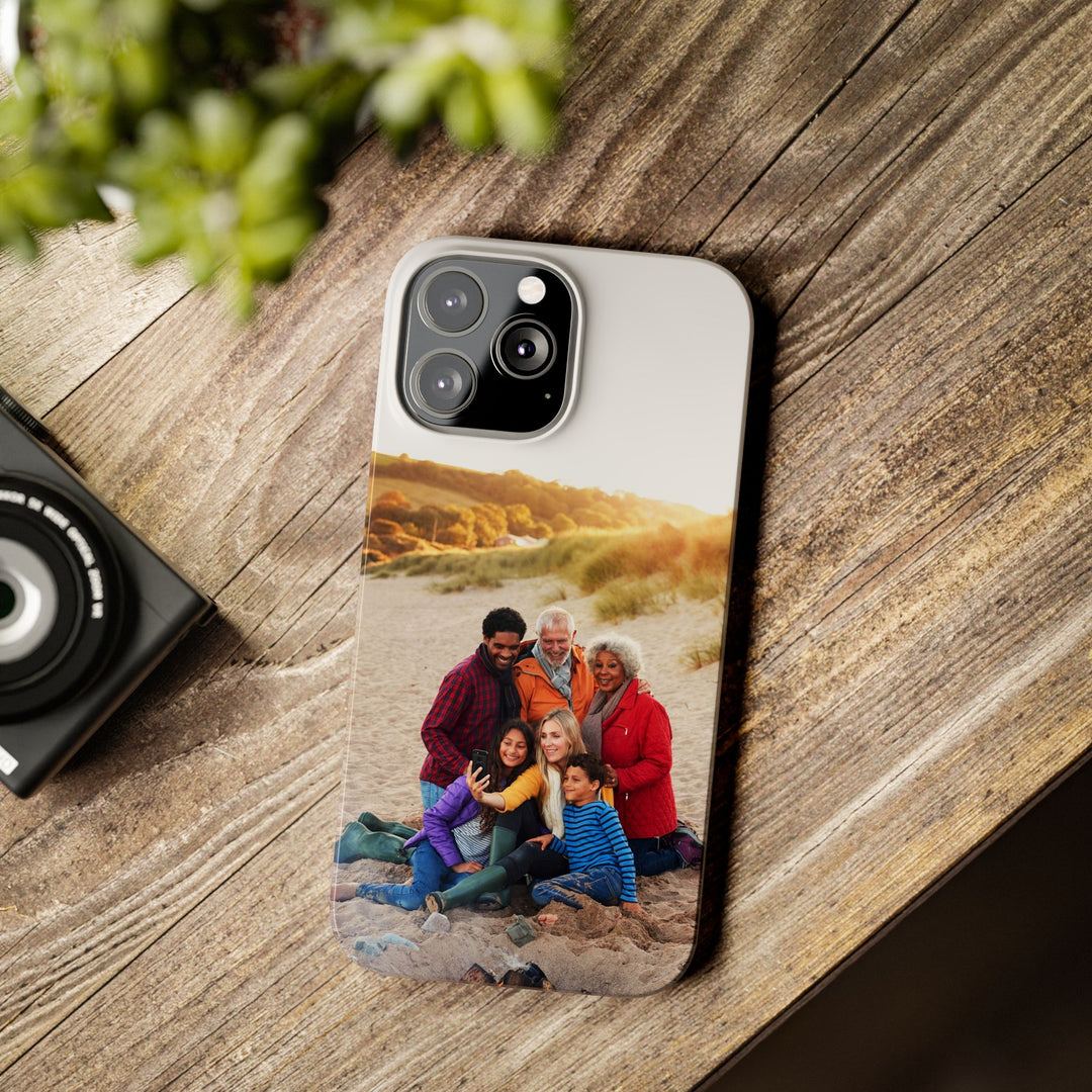 Slim Custom Personalized Family Photo Phone Cases for Iphone 16 | iPhone 15 Case | iPhone 15 Pro Max Case, Iphone 14, Iphone 14 Pro Max, Iphone 13, Slim - Studio40ParkLane