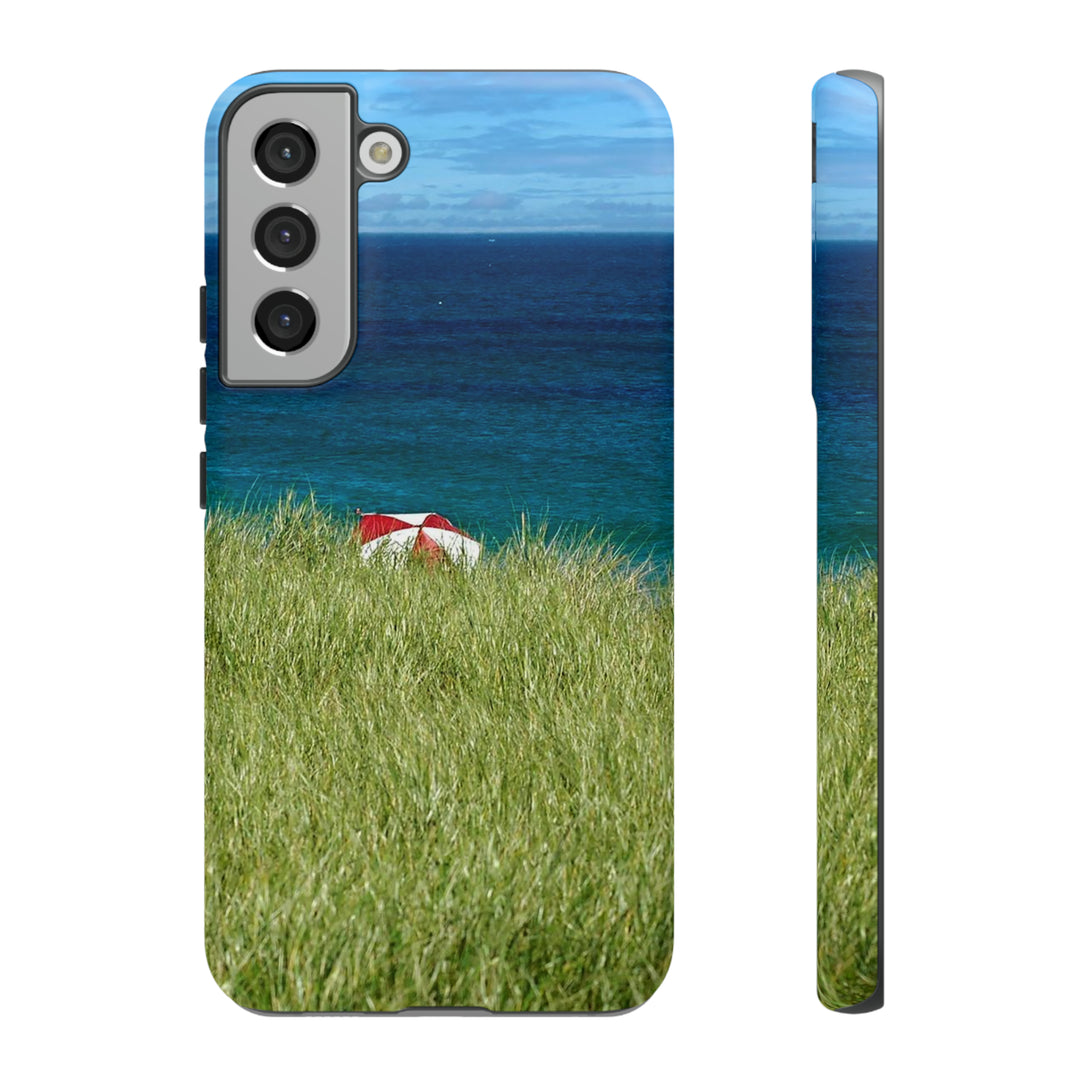 Cute Samsung Phone Case | Aesthetic Samsung Phone Case | Beach Umbrella | Galaxy S23, S22, S21, S20 | Luxury Double Layer | Cool - Studio40ParkLane