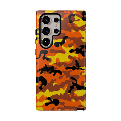 Impact Resistant, Fall camo Camouflage, Cute Phone Cases for Samsung S24, S23, S22, S21, IPhone 15 pro Iphone 14 pro Iphone 13 IPhone 12 Iphone 11