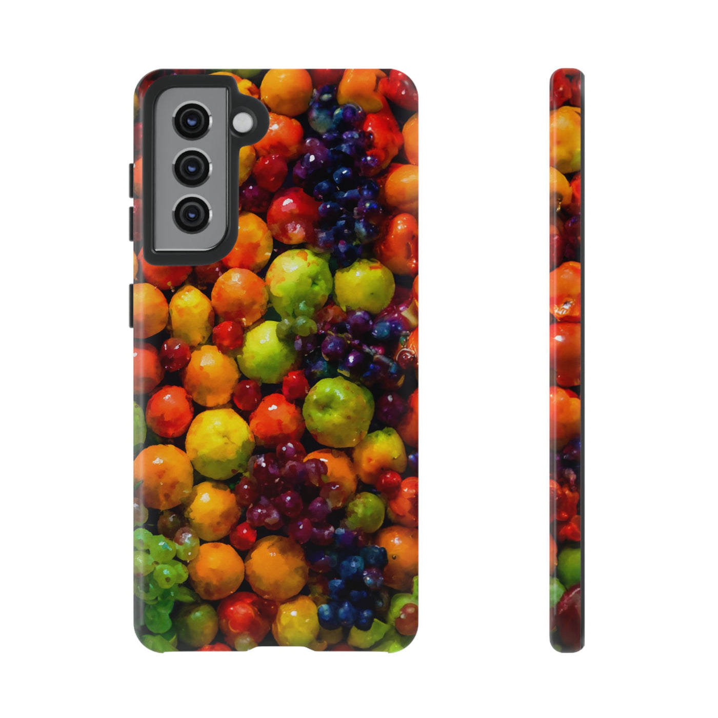 Impact Resistant, Fall Fruit, Cute Phone Cases for Samsung S24, S23, S22, S21, IPhone 15 pro Iphone 14 pro Iphone 13 IPhone 12 Iphone 11