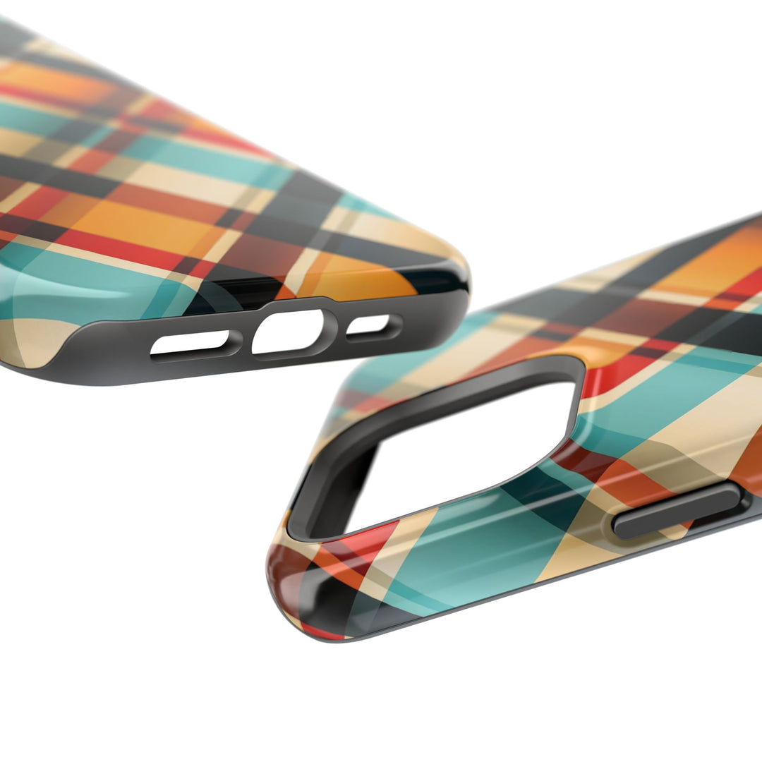 Checkered Plaid Magsafe Gift for Her Cute Phone Case for Iphone, | iPhone 16 | iPhone 15 Pro Max, Iphone 14 Pro Max, 13 12 11 10 9 8 7 - Studio40ParkLane