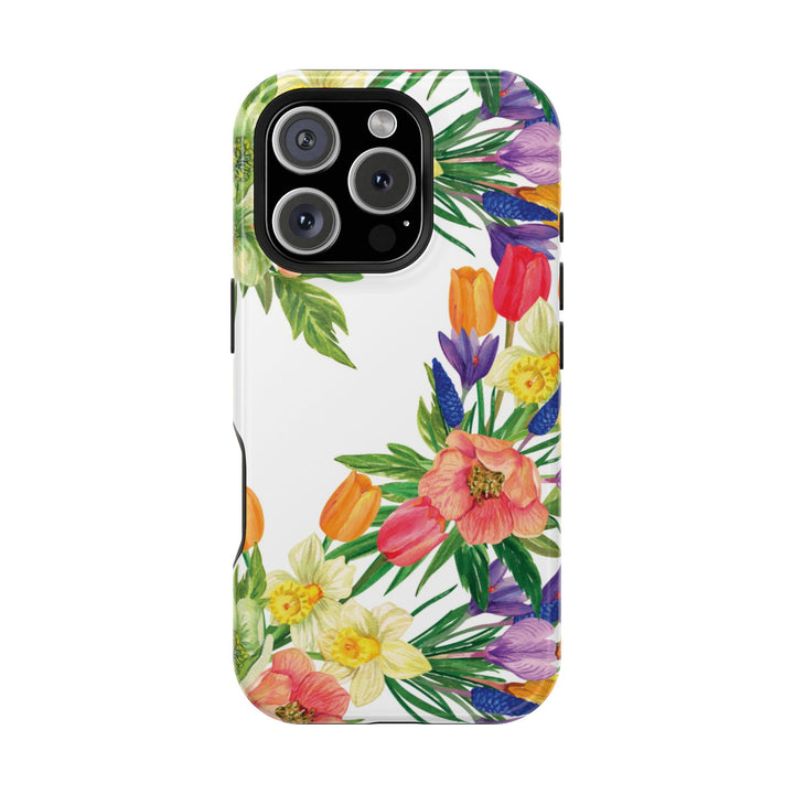Spring Flowers Magsafe Cute Phone Case for Iphone Gift for Her, iPhone 16 Case iPhone 15 Pro Max Case, Iphone 14, Iphone 14 Pro Max, 13, 12 - Studio40ParkLane