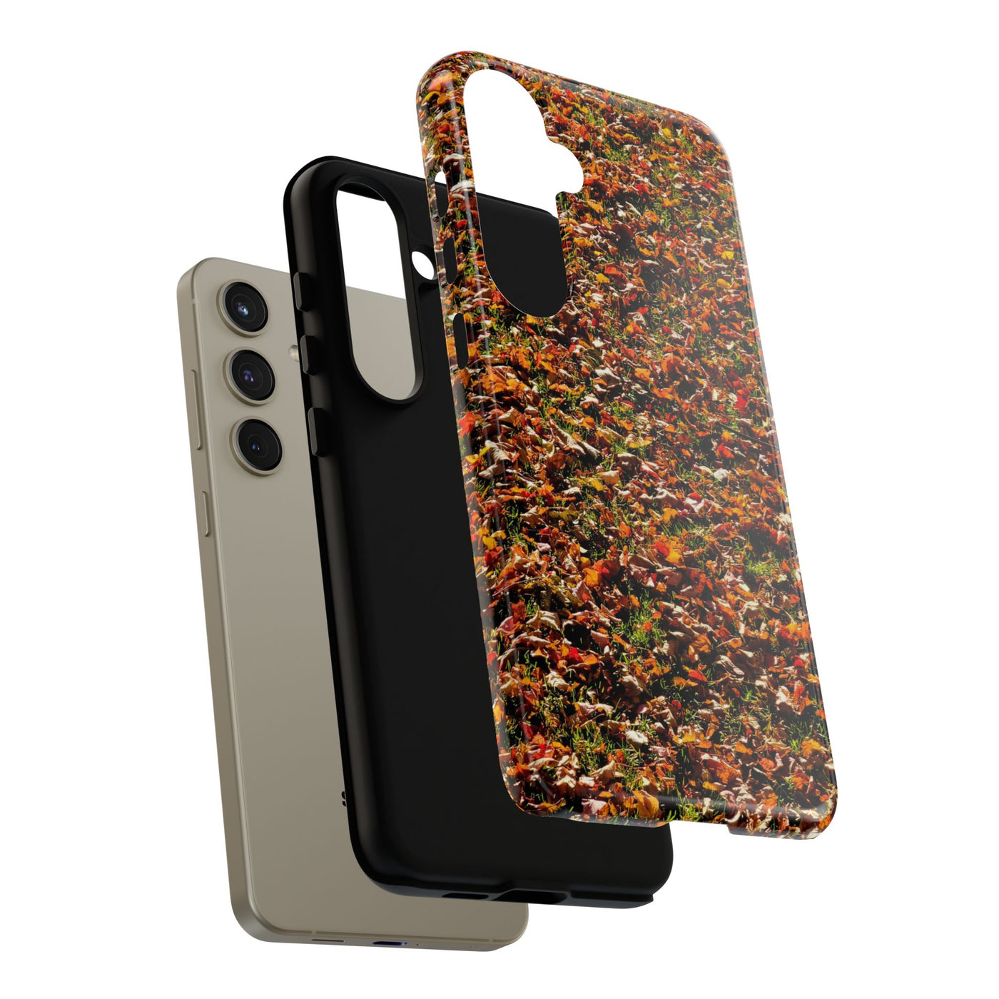 Impact Resistant, Fall Leaves Collage, Cute Phone Cases for Samsung S24, S23, S22, S21, IPhone 15 pro Iphone 14 pro Iphone 13 IPhone 12 Iphone 11