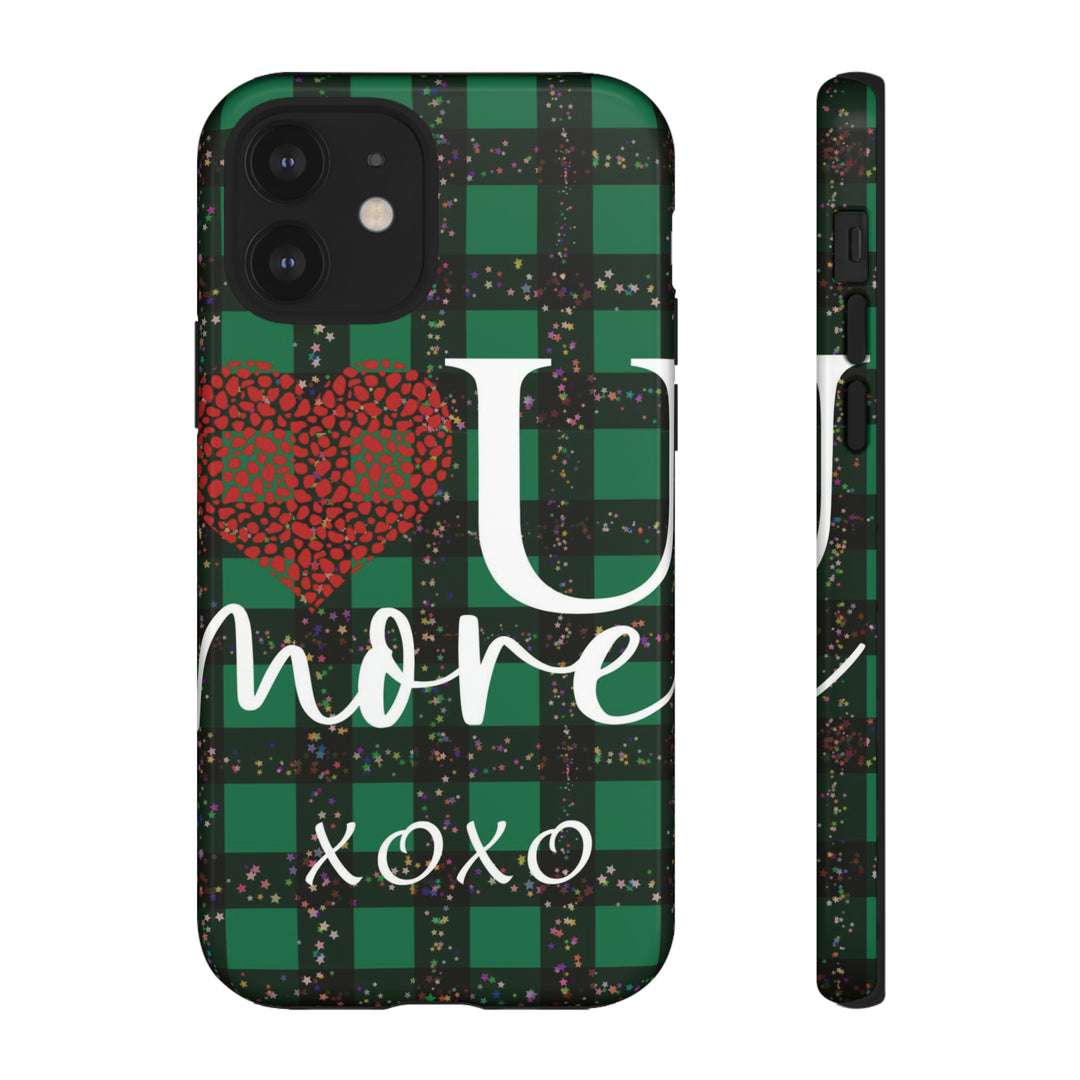 Cute IPhone Case | iPhone 15 Case | iPhone 15 Pro Max Case, Iphone 14 Case, Iphone 14 Pro Max Case IPhone Case for Art Lovers, Love You Green - Studio40ParkLane