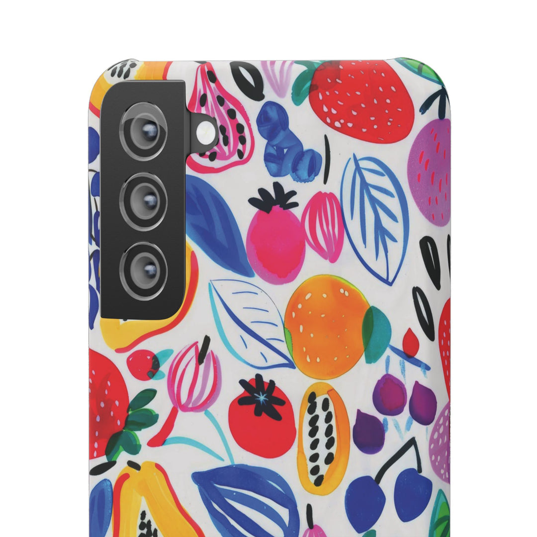 Snap Cute Custom Phone Case, Summer Fruit case for iPhone 18 17 16 15 14 13 12 Pro Max, Samsung S26 S25 S24 S23 Ultra Protective Phone Case - Studio40ParkLane
