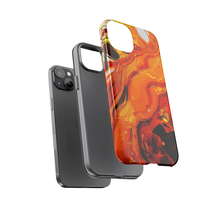 Impact Resistant, Fall Colors Marble, Cute Phone Cases for Samsung S24, S23, S22, S21, IPhone 15 pro Iphone 14 pro Iphone 13 IPhone 12 Iphone 11 - Studio40ParkLane
