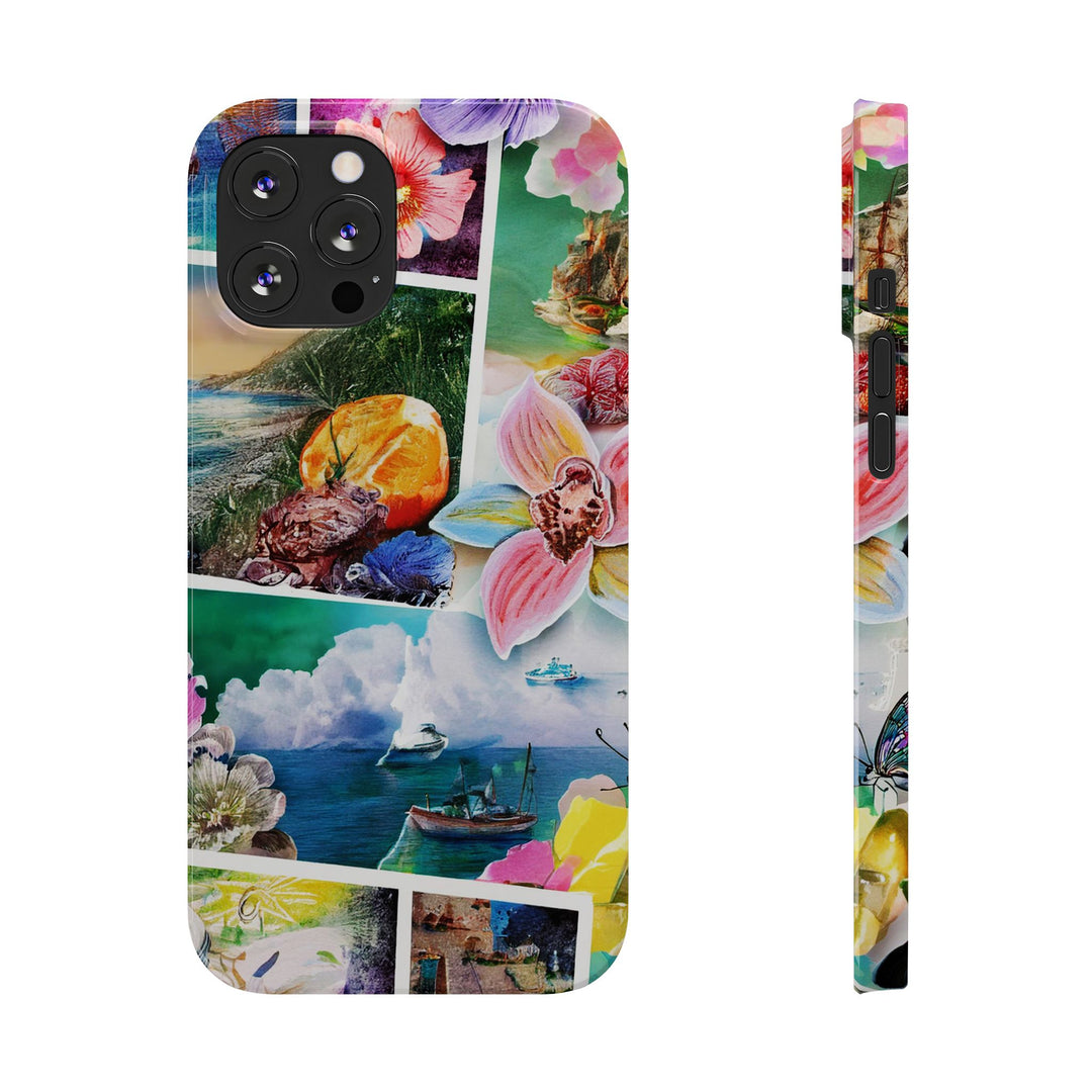 Slim Travel Coquette Collage Cute Phone Cases for Iphone | iPhone 15 Case | iPhone 15 Pro Max Case, Iphone 14, Iphone 14 Pro Max, Iphone 13 - Studio40ParkLane