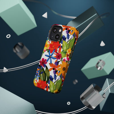 Spring Flowers Magsafe Cute Phone Case for Iphone Gift for Her, iPhone 16 Case iPhone 15 Pro Max Case, Iphone 14, Iphone 14 Pro Max, 13, 12 - Studio40ParkLane