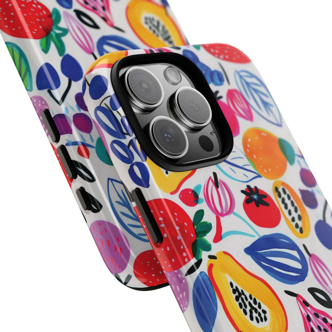 Summer Fruit Cute Tough Phone Case - For Apple iPhone Case 17, 16, 15 Pro Max, 14 Plus, 13 Pro, 12, Samsung Galaxy S26, S25, S24 Plus Ultra - Studio40ParkLane