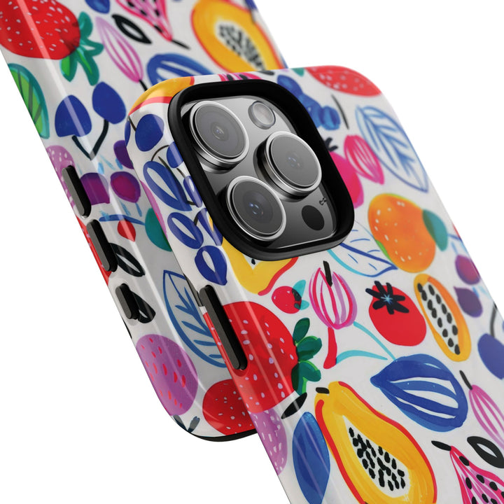 Summer Fruit Cute Tough Phone Case - For Apple iPhone Case 17, 16, 15 Pro Max, 14 Plus, 13 Pro, 12, Samsung Galaxy S26, S25, S24 Plus Ultra - Studio40ParkLane