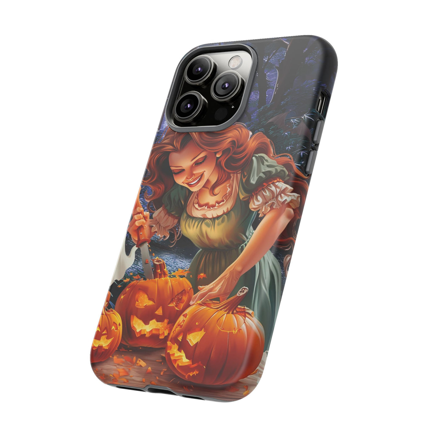 Autumn Fall Pumpkin Fairy Gift for Her Cute Phone Case for, Samsung Galaxy S24, S23, S22, S21, IPhone 16 Case | Iphone 15, Iphone 14, IPhone 13 Case