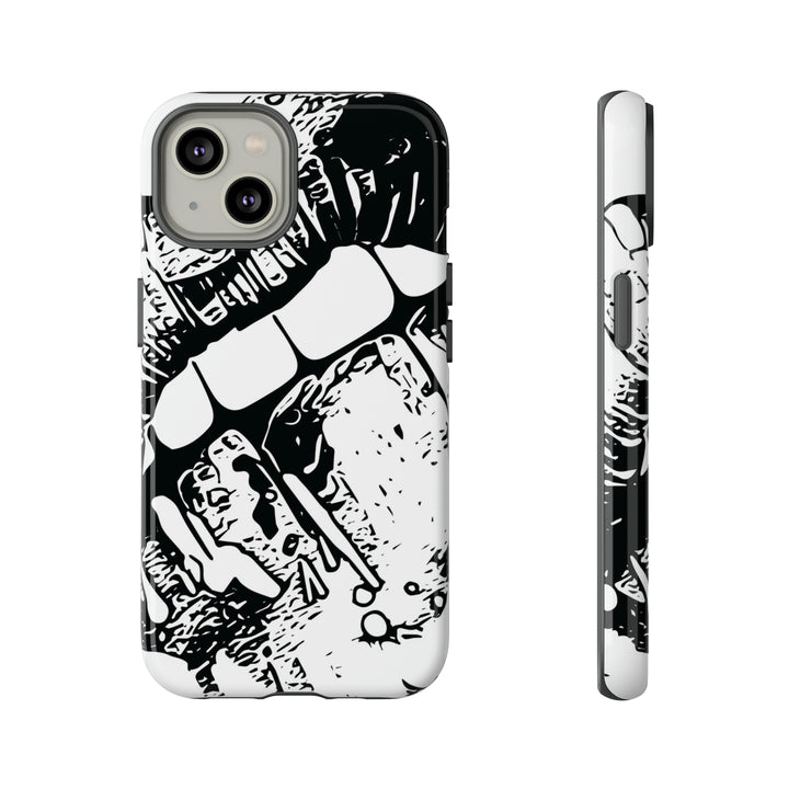 Cute IPhone Case | iPhone 15 Case | iPhone 15 Pro Max Case, Iphone 14 Case, Iphone 14 Pro Max Case IPhone Case for Art Lovers, Lips Smile - Studio40ParkLane