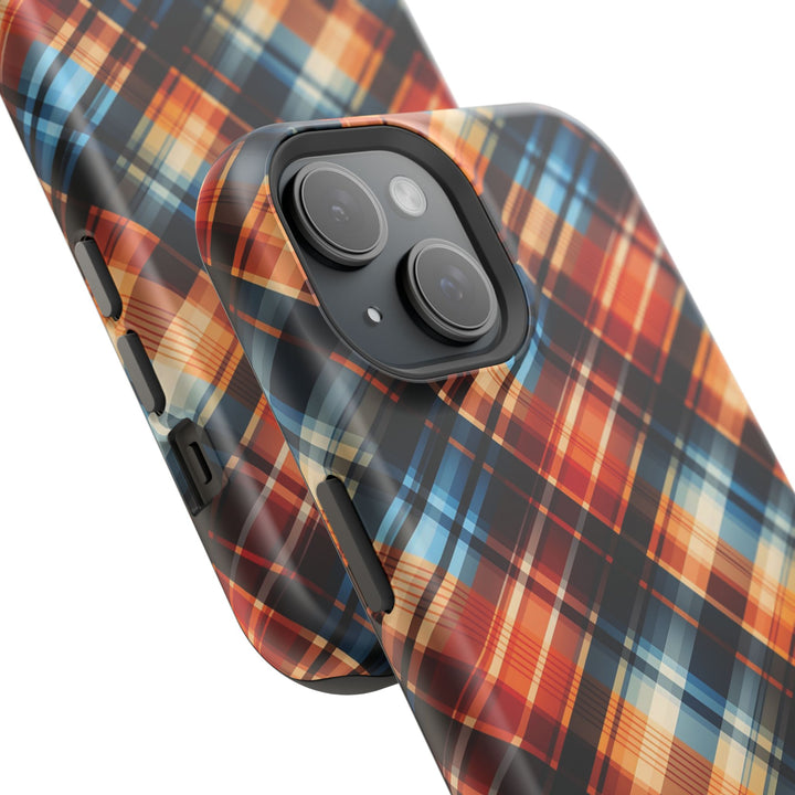 Checkered Plaid Magsafe Gift for Her Cute Phone Case for Iphone, | iPhone 16 | iPhone 15 Pro Max, Iphone 14 Pro Max, 13 12 11 10 9 8 7 - Studio40ParkLane