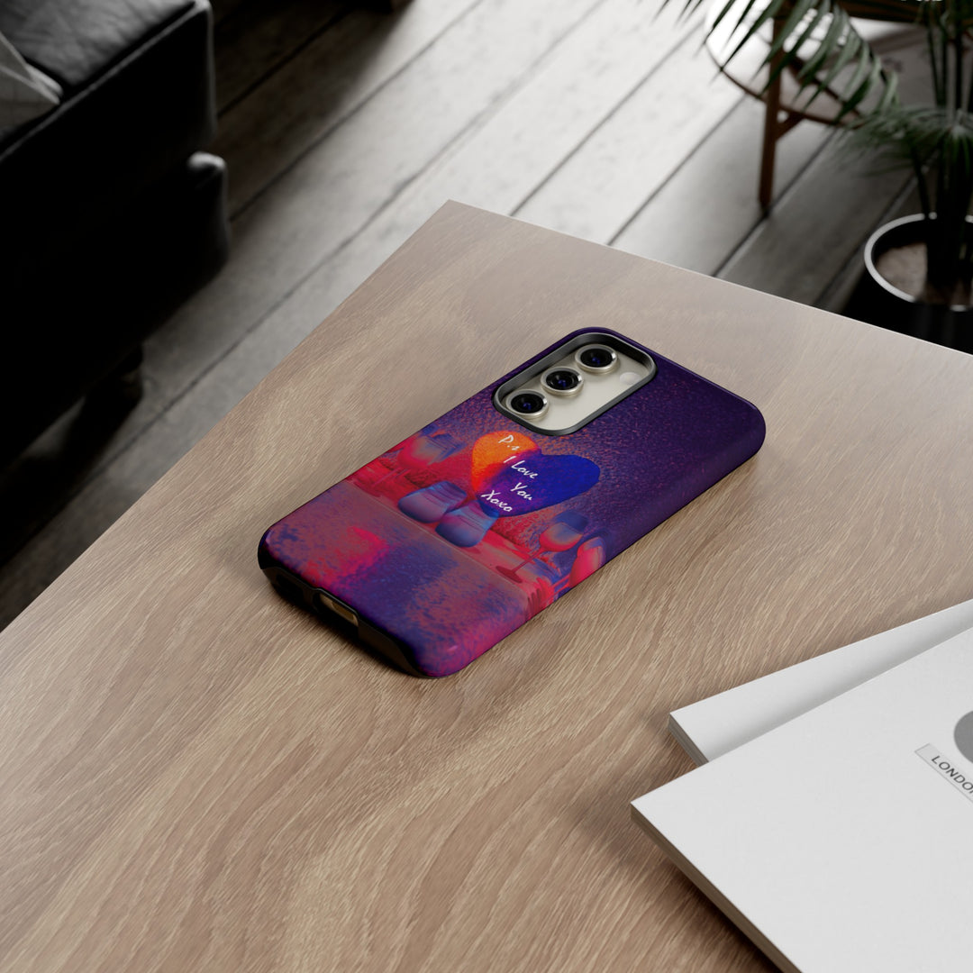 Cute Samsung Case | Cool Iphone Case | PS I love You - Heart, Samsung S24, S23, S22, S21, IPhone 15 Case | Iphone 14 Case, Iphone 13 Case - Studio40ParkLane