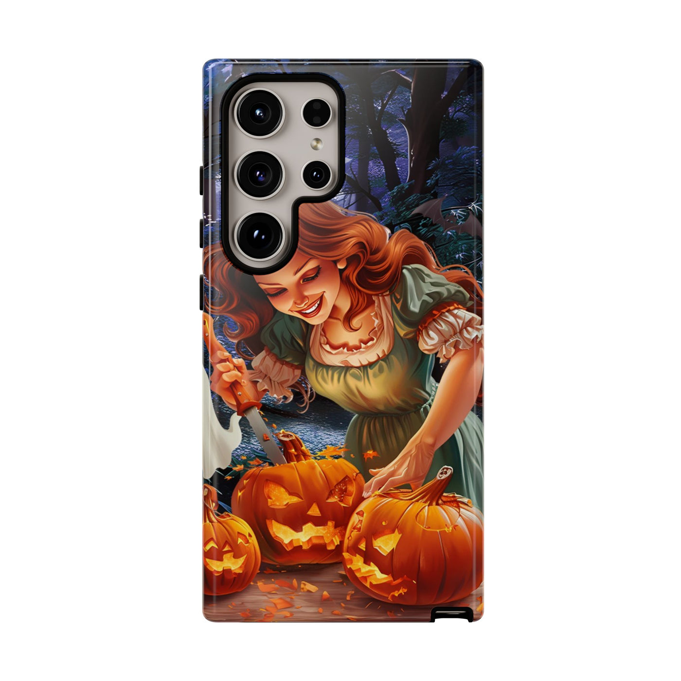 Autumn Fall Pumpkin Fairy Gift for Her Cute Phone Case for, Samsung Galaxy S24, S23, S22, S21, IPhone 16 Case | Iphone 15, Iphone 14, IPhone 13 Case