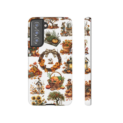 Impact Resistant, Fall Leaves Collage, Cute Phone Cases for Samsung S24, S23, S22, S21, IPhone 15 pro Iphone 14 pro Iphone 13 IPhone 12 Iphone 11