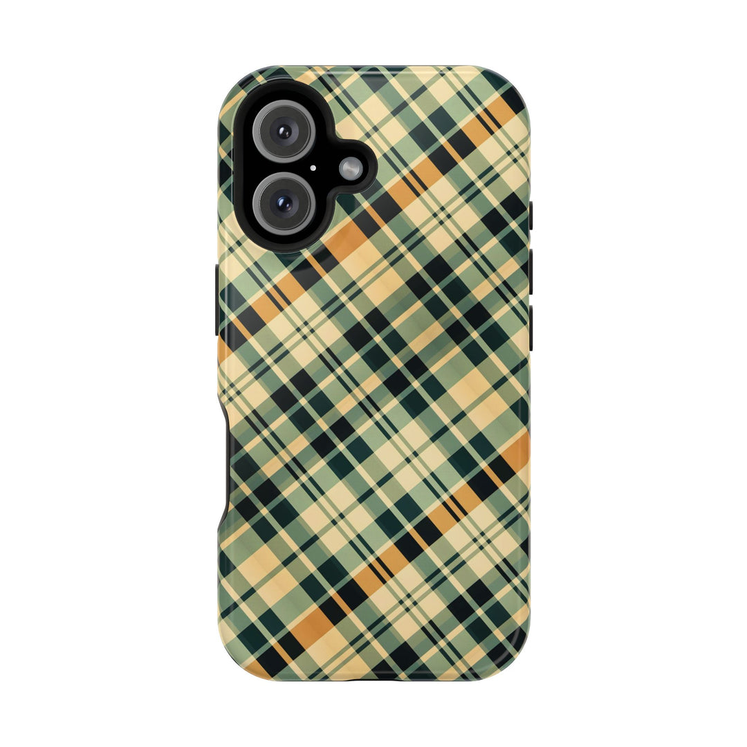Checkered Plaid Magsafe Gift for Her Cute Phone Case for Iphone, | iPhone 16 | iPhone 15 Pro Max, Iphone 14 Pro Max, 13 12 11 10 9 8 7 - Studio40ParkLane