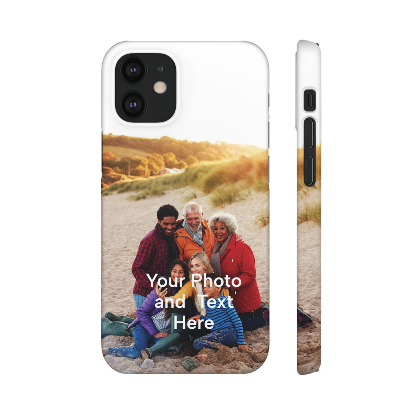 Snap Custom Personalized  Family/Pet Cute Phone Cases for Samsung Galaxy S24, S23, S22, S21, S20, Plus, Ultra, Iphone 16, 15, 14, Pro and Max