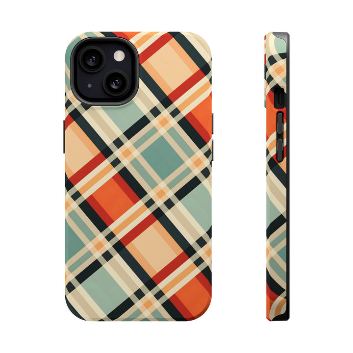 Checkered Plaid Magsafe Gift for Her Cute Phone Case for Iphone, | iPhone 16 | iPhone 15 Pro Max, Iphone 14 Pro Max, 13 12 11 10 9 8 7 - Studio40ParkLane