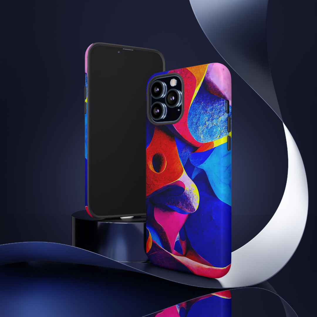 Impact Resistant, Abstract Shapes, Cute Phone Cases for Samsung S24, S23, S22, S21, IPhone 15 pro Iphone 14 pro Iphone 13 IPhone 12 Iphone 11 - Studio40ParkLane
