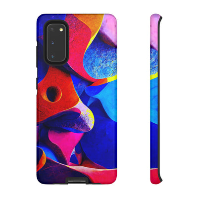 Impact Resistant, Abstract Shapes, Cute Phone Cases for Samsung S24, S23, S22, S21, IPhone 15 pro Iphone 14 pro Iphone 13 IPhone 12 Iphone 11