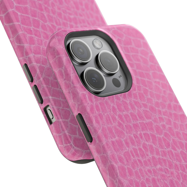 Non Leather Pink Color Pattern Magsafe Cute Phone Case for Iphone Gift for Her, | iPhone 15 Case | iPhone 15 Pro Max Case, Iphone 14, Iphone 14 Pro Max, Iphone 13, Iphone 16 - Studio40ParkLane