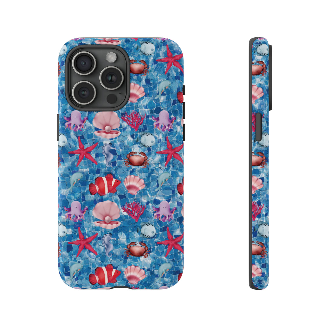 Cute IPhone Case | Under The Sea, iPhone 15 Case | iPhone 15 Pro Case, Iphone 14 Case, Iphone 14 Pro Max Case, Protective Iphone Case - Studio40ParkLane