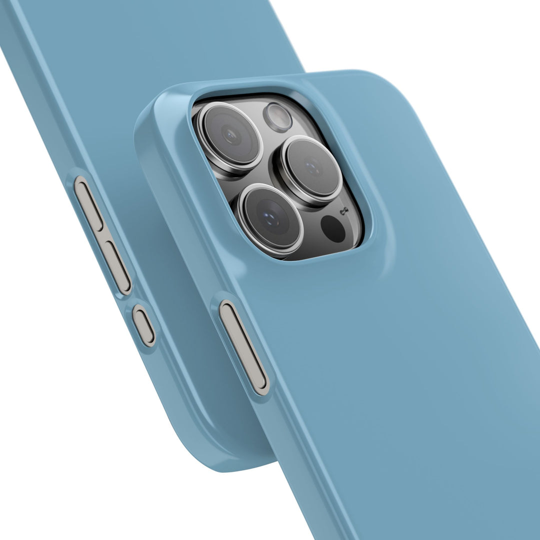 Slim Light Baby Blue Gift for Her Aesthetic Cute Phone Case for Iphone 16 - | iPhone 15 Pro Max Case | iPhone 14 Case 13 12 11 10 9 8 7 - Studio40ParkLane