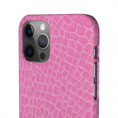 Snap Non Leather Pink Color Pattern Gift for Her Cute Phone Cases for Samsung Galaxy S24, S23, S22, S21, S20, Plus, Ultra, Iphone 16, 15, 14, Pro and Max - Studio40ParkLane
