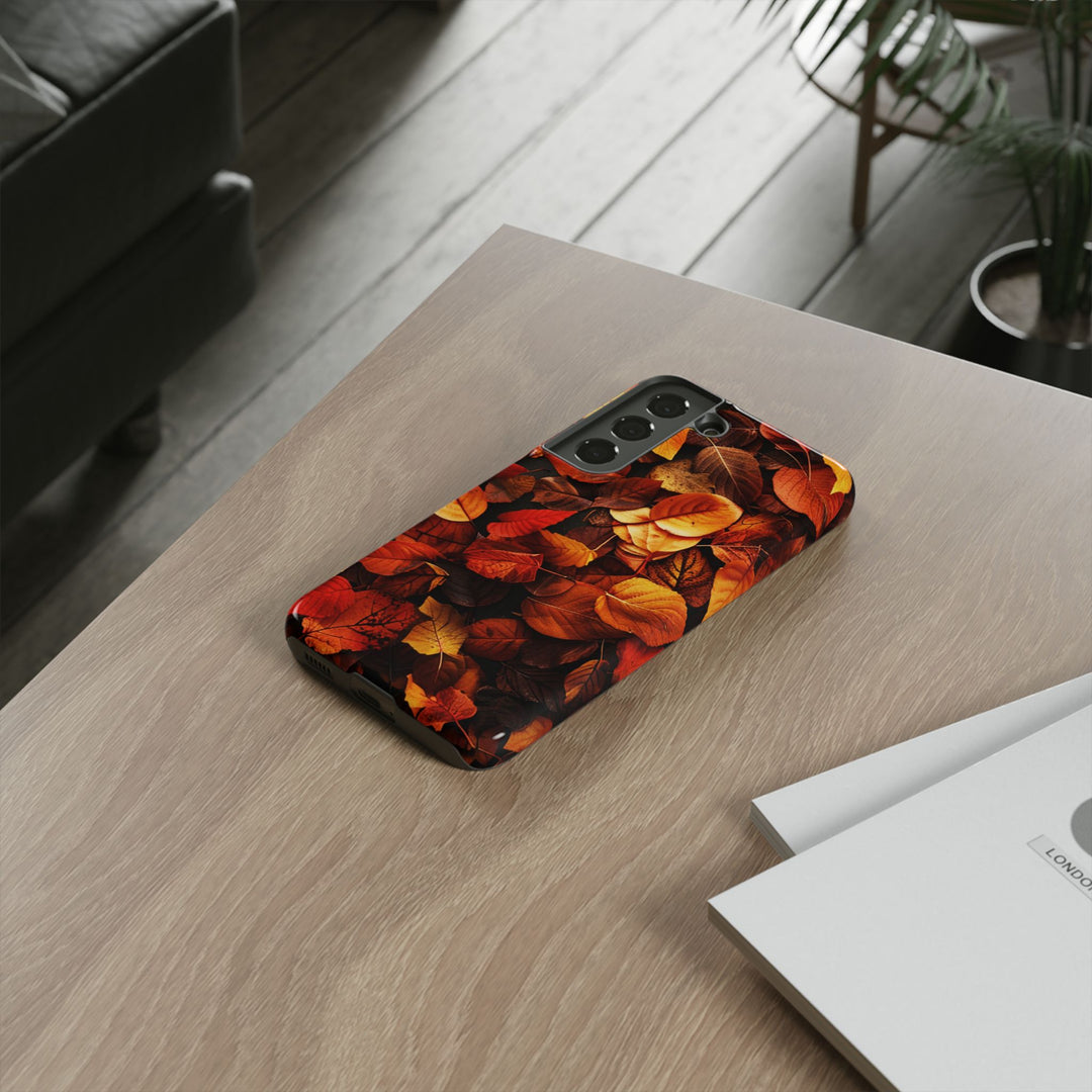 Autumn Fall Leaves Gift for Her Cute Phone Case for, Samsung Galaxy S24, S23, S22, S21, IPhone 16 Case | Iphone 15, Iphone 14, IPhone 13 Case - Studio40ParkLane