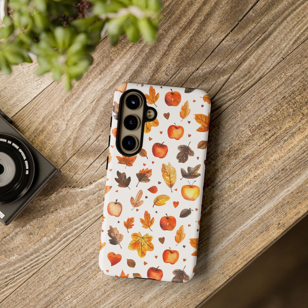 Autumn Fall Leaves Gift for Her Cute Phone Case for, Samsung Galaxy S24, S23, S22, S21, IPhone 16 Case | Iphone 15, Iphone 14, IPhone 13 Case - Studio40ParkLane