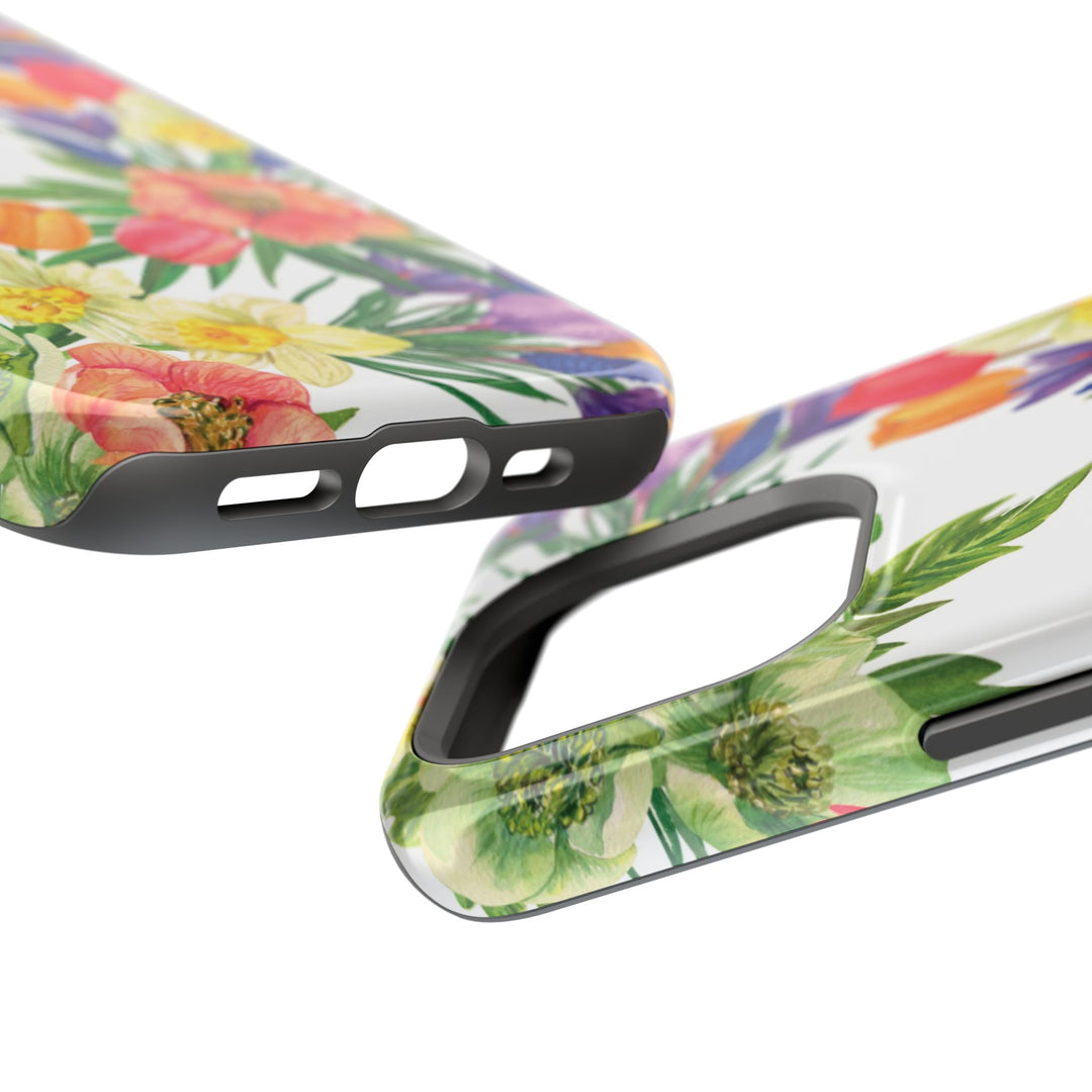 Spring Flowers Magsafe Cute Phone Case for Iphone Gift for Her, iPhone 16 Case iPhone 15 Pro Max Case, Iphone 14, Iphone 14 Pro Max, 13, 12 - Studio40ParkLane