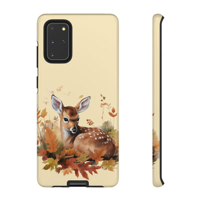 Autumn Fall Deer Gift for Her Cute Phone Case for, Samsung Galaxy S24, S23, S22, S21, IPhone 16 Case | Iphone 15, Iphone 14, IPhone 13 Case