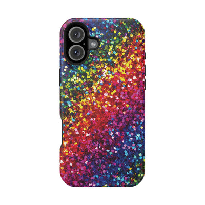 Non Glitter Color Composition Magsafe Cute Phone Case for Iphone Gift for Her,  | iPhone 15 Case | iPhone 15 Pro Max Case, Iphone 14, Iphone 14 Pro Max, Iphone 13, Iphone 16