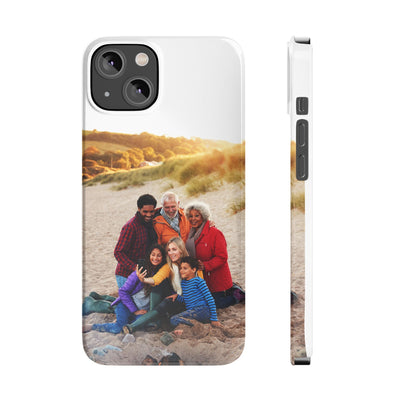 Custom Personalized Family Picture Phone Cases for Iphone 16 | iPhone 15 Case | iPhone 15 Pro Max Case, Iphone 14, Iphone 14 Pro Max, Iphone 13, Slim