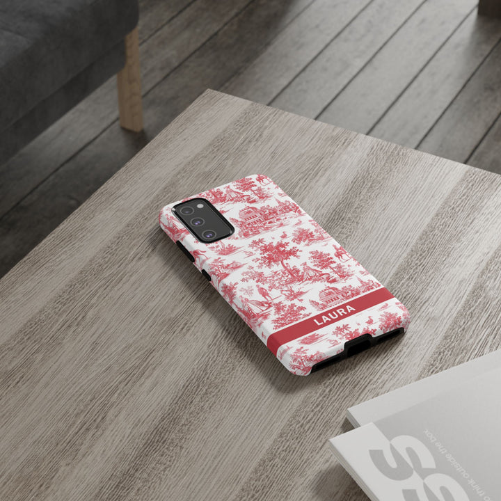 Premium Tough Personalized Initial Custom Gift Cute Phone Cases for Samsung Galaxy S24, S23, S22, S21 Plus, Ultra, Iphone 16, 15, 14 Pro Max - Studio40ParkLane