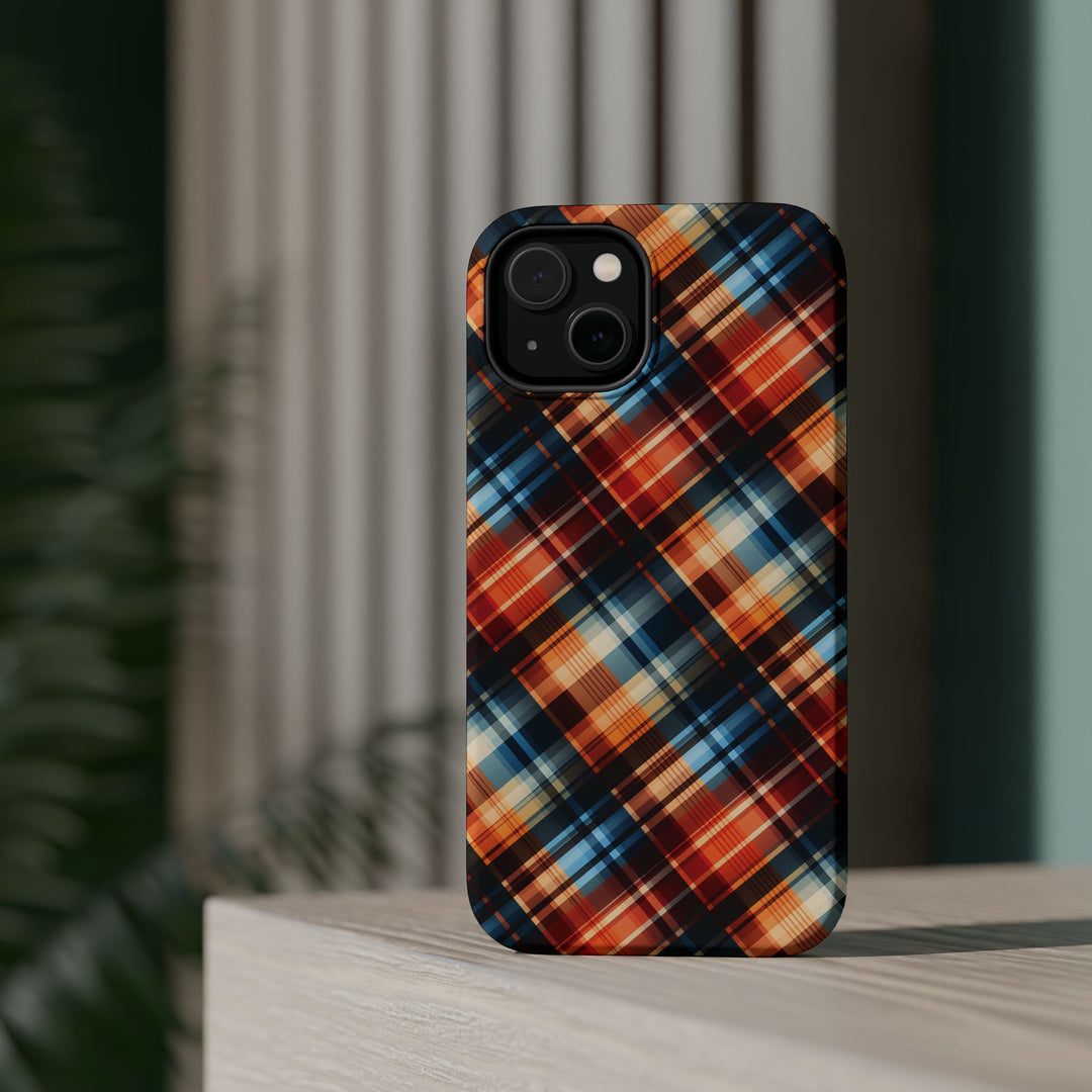 Checkered Plaid Magsafe Gift for Her Cute Phone Case for Iphone, | iPhone 16 | iPhone 15 Pro Max, Iphone 14 Pro Max, 13 12 11 10 9 8 7 - Studio40ParkLane