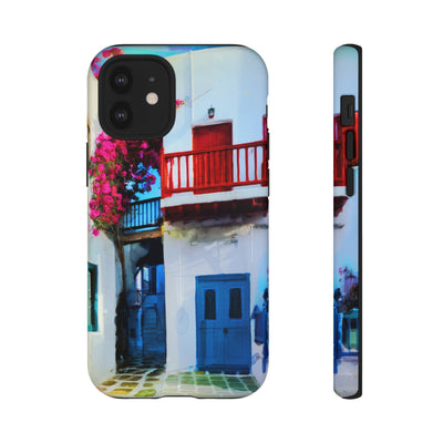 Impact Resistant, Greek Home, Cute Phone Cases for Samsung S24, S23, S22, S21, IPhone 15 pro Iphone 14 pro Iphone 13 IPhone 12 Iphone 11