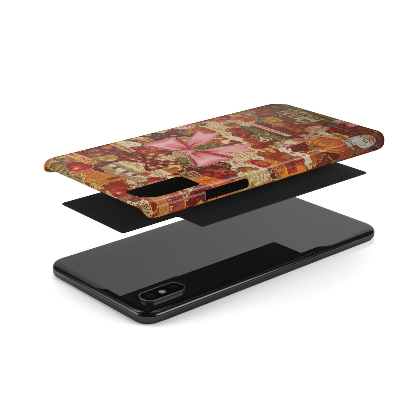 New England fall Coquette Collage Cute Phone Case for Iphone 16 - | iPhone 15 Pro Max Case | iPhone 14 Case Iphone 13 12 11 10 9 8 7 X XS - Studio40ParkLane