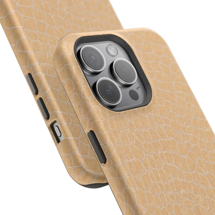 Non Leather Beige Color Pattern Magsafe Cute Phone Case for Iphone Gift for Her, | iPhone 15 Case | iPhone 15 Pro Max Case, Iphone 14, Iphone 14 Pro Max, Iphone 13, Iphone 16 - Studio40ParkLane