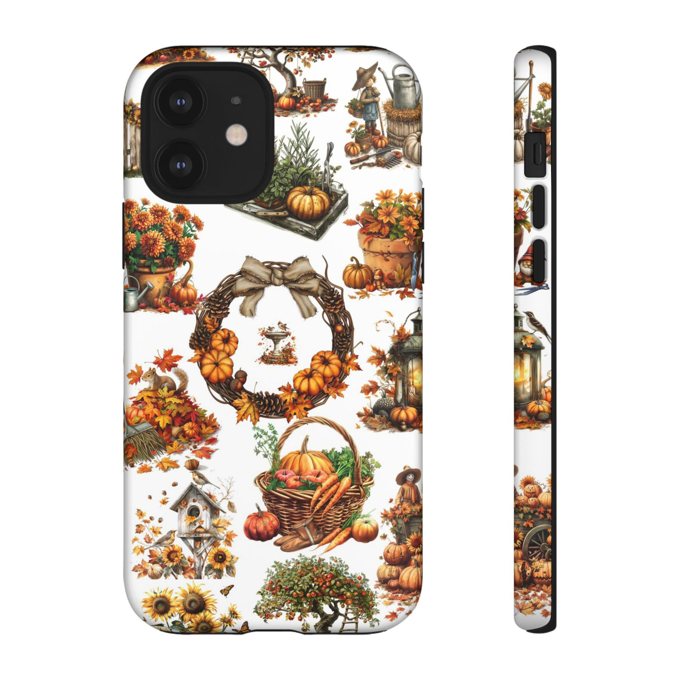 Impact Resistant, Fall Leaves Collage, Cute Phone Cases for Samsung S24, S23, S22, S21, IPhone 15 pro Iphone 14 pro Iphone 13 IPhone 12 Iphone 11